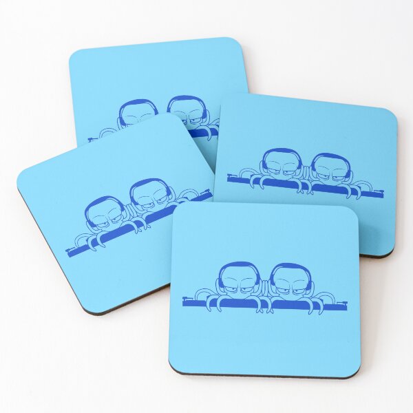 Item preview, 2 DJ Octopus Duo Two Friends Mixer Club Music Team designed and sold by shirt-o-mat.