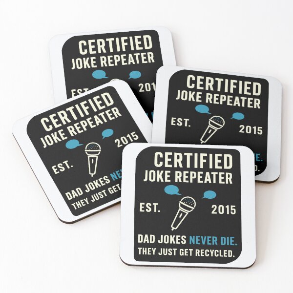 Item preview, Certified Dad Jokes Recycled designed and sold by DNC1134.