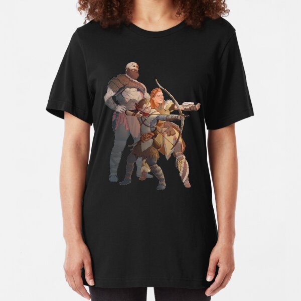 God Of War Horizon Zero Dawn Slim Fit T-Shirt