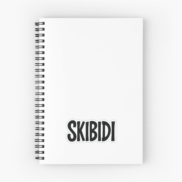 Item preview, Just one word: SKIBIDI. If you know, you know. (White) designed and sold by NO PLAN B 'Club.