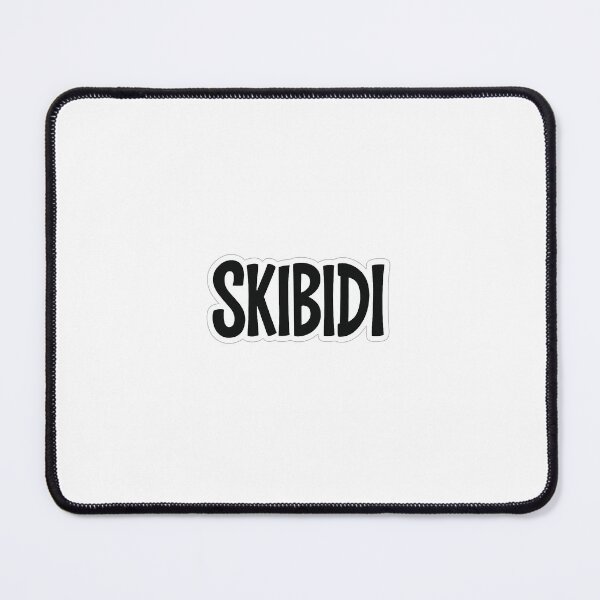 Item preview, Just one word: SKIBIDI. If you know, you know. (White) designed and sold by NO PLAN B 'Club.