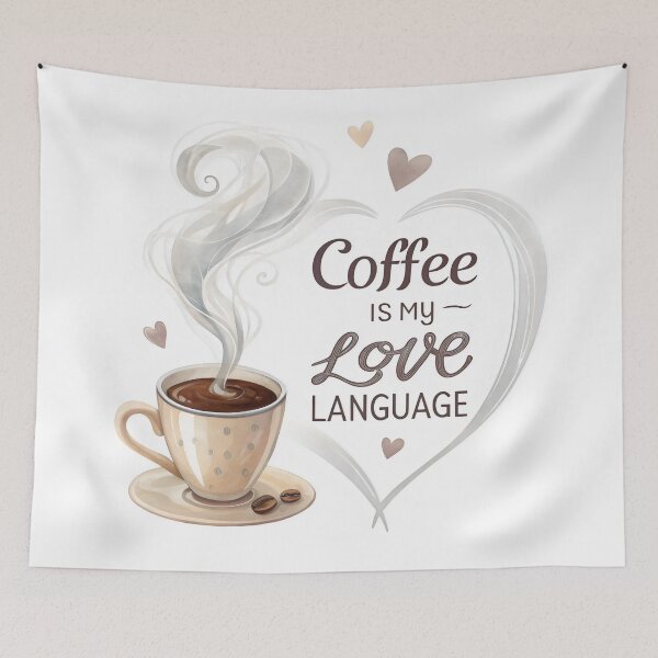 Item preview, coffee is my love language designed and sold by GogoGrove.