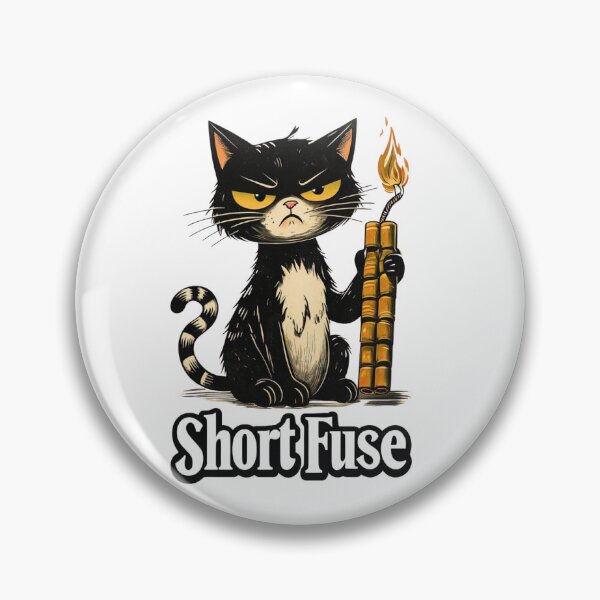 Item preview, Cute Cat  Short Fuse designed and sold by IbuJenArt.
