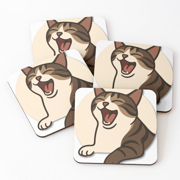 Item preview, Cat with Machiavellian Laughter designed and sold by gallardostudio.