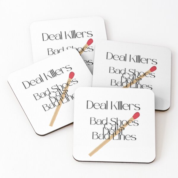 Item preview, Deal Killers, because in the match.com jungle, one wrong emoji can end it all designed and sold by JellybeaKisses.