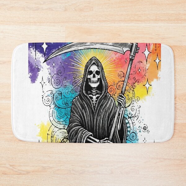 Item preview, Boho Illustration of Death - Tarot Card of Transformation and Rebirth designed and sold by  Ojo de Lilith.