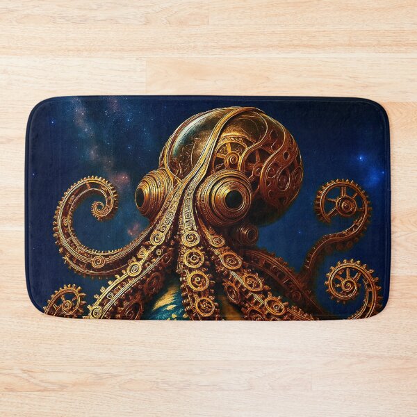 Item preview, Steampunk Octopus Grasping the Earth designed and sold by RinWinArts.