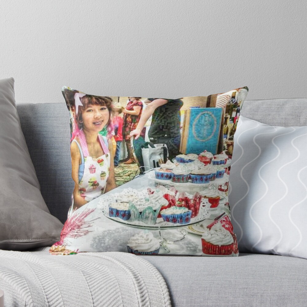 Item preview, Throw Pillow designed and sold by Ladyinthemitten.