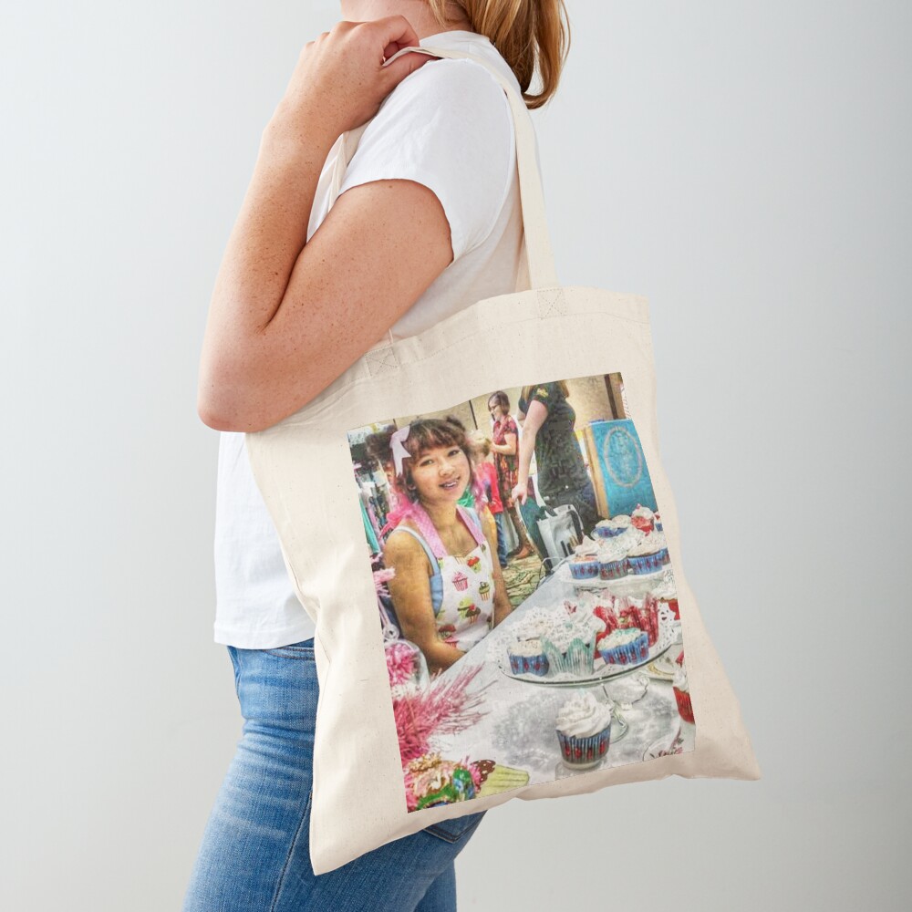 Item preview, Cotton Tote Bag designed and sold by Ladyinthemitten.