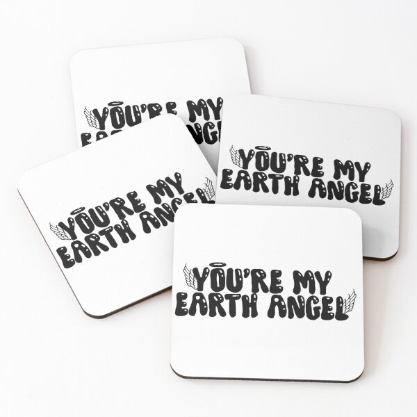 Item preview, you're my earth angel black lineart designed and sold by paladinprints.