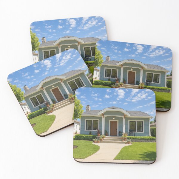 Item preview, Little Blue Bungalow - Blue House - Book Setting designed and sold by AmberRoseWrites.