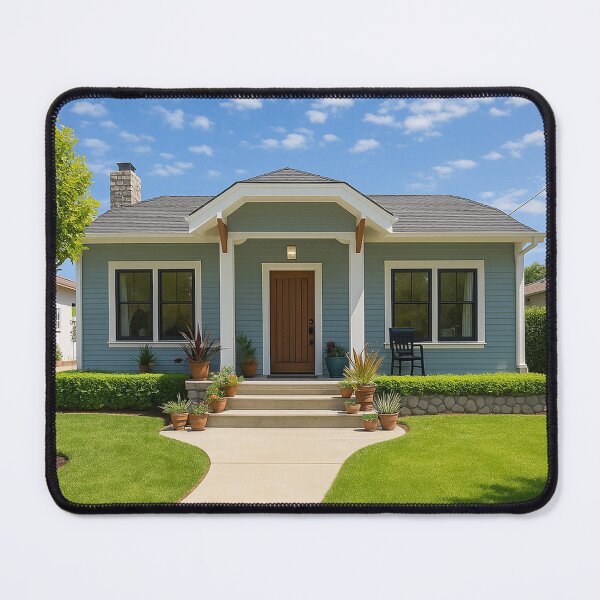 Item preview, Little Blue Bungalow - Blue House - Book Setting designed and sold by AmberRoseWrites.