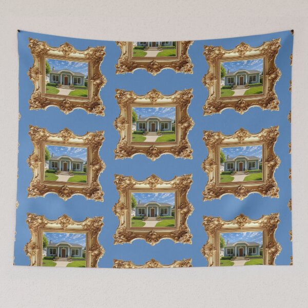 Item preview, Little Blue Bungalow - Blue House - Book Setting designed and sold by AmberRoseWrites.