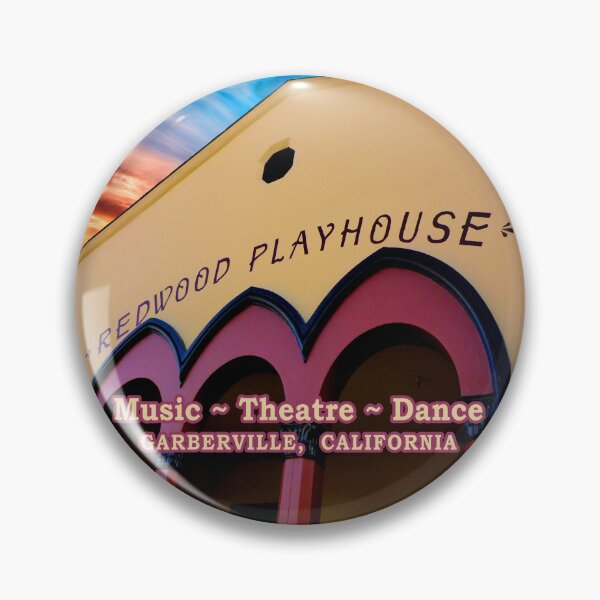 Item preview, Redwood Playhouse round logo designed and sold by wakingdog.