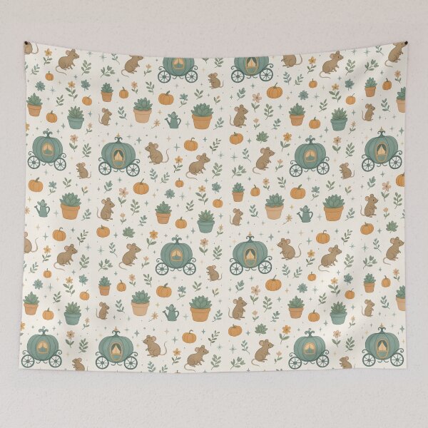 Item preview, Cinder Goes to the ball seamless designed and sold by The Punkin Patch Co.