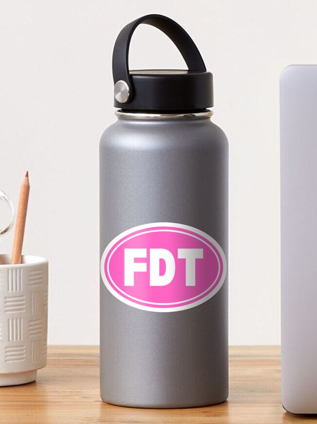 Thumbnail 1 von 3, Sticker, FDT (Pinke Version) designt und verkauft von keepitheavenly.