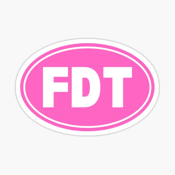 Artikel-Vorschau von FDT (Pinke Version), designt und verkauft von Keeping Art Heavenly.