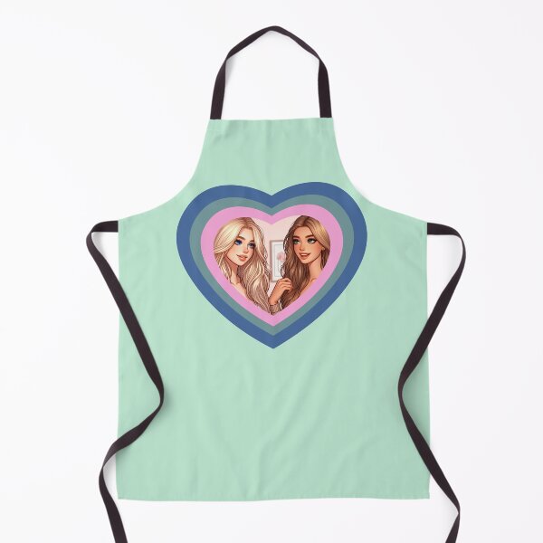 Item preview, Besties - Best Friends - Blonde and Brunette - Character Art designed and sold by AmberRoseWrites.