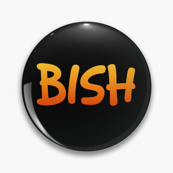 Item preview, Bish in Hot Orange designed and sold by Memes N Lore .