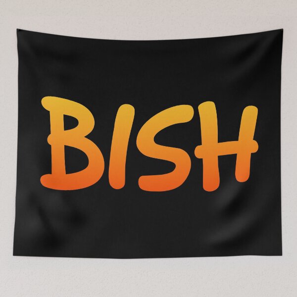 Item preview, Bish in Hot Orange designed and sold by Memes N Lore .