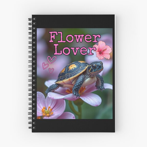 Item preview, Cute Baby Turtle Relaxing On A Flower Colorful Design designed and sold by EarthArtDesigns.