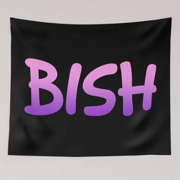 Item preview, Bish in Pink and Violet designed and sold by Memes N Lore .