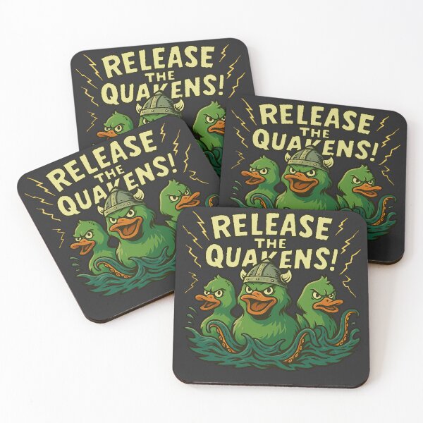 Item preview, Release the Quakens! designed and sold by Nerd Out!.