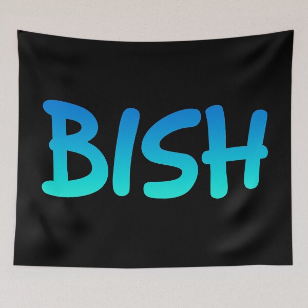 Item preview, Bish in Teal and Blue designed and sold by Memes N Lore .