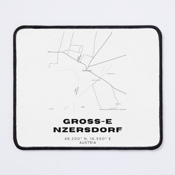 Item preview, Groß-Enzersdorf Map – Lower Austria Minimalist Map Design designed and sold by RM-Journey.