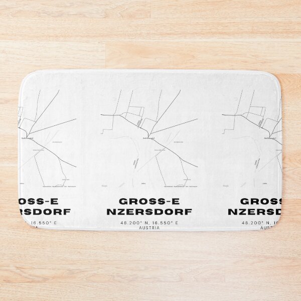 Item preview, Groß-Enzersdorf Map – Lower Austria Minimalist Map Design designed and sold by RM-Journey.