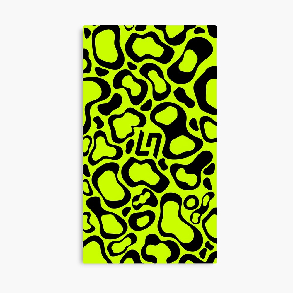 Lando Norris Helmet Pattern Poster