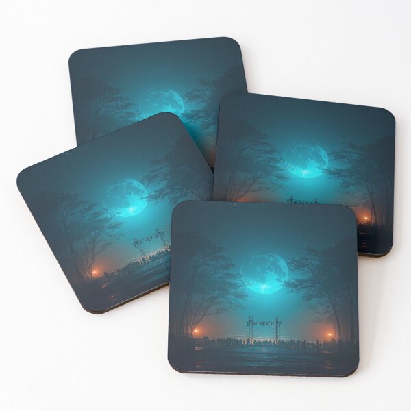 Item preview, Celestial Surge Over Forgotten Streets designed and sold by oanaunciuleanu.