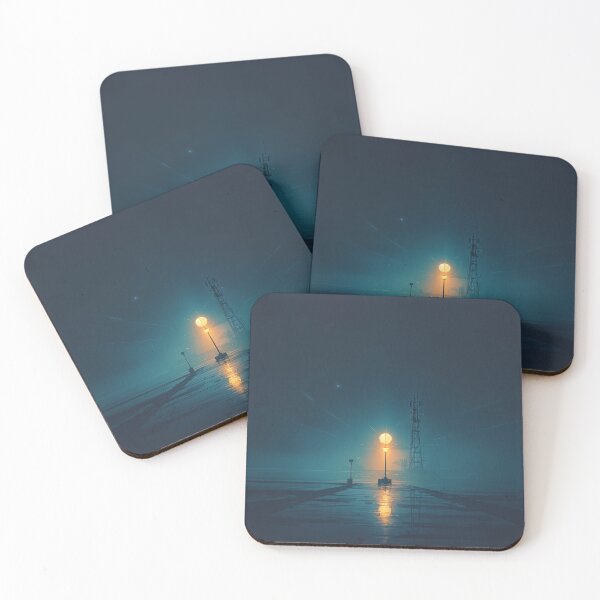 Item preview, Celestial Surge Over Forgotten Streets designed and sold by oanaunciuleanu.