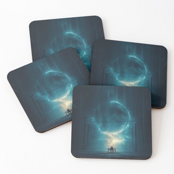 Item preview, Celestial Surge Over Forgotten Streets designed and sold by oanaunciuleanu.