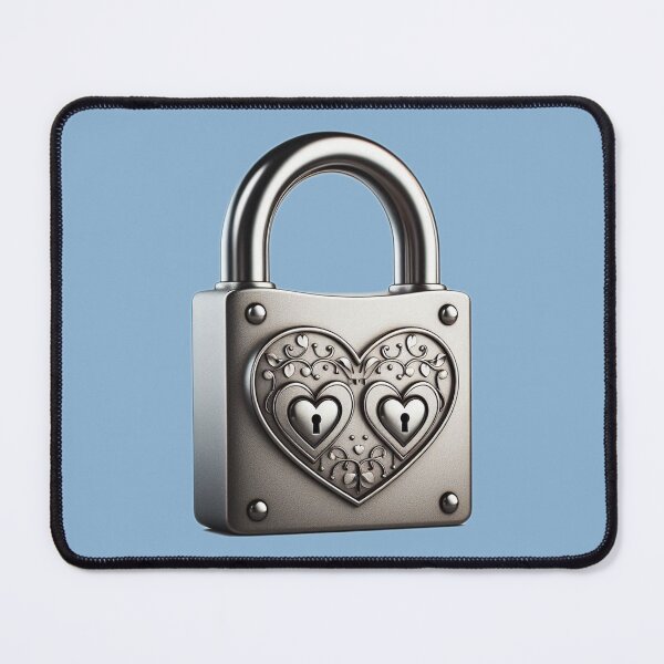 Item preview, Love Locked - Padlock - Forever - Romance - Pont des Arts designed and sold by AmberRoseWrites.
