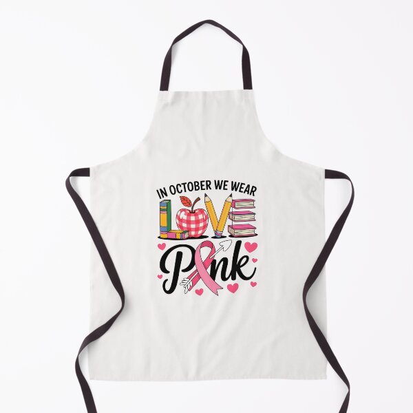 Item preview, LOVE Teacher Breast Cancer Awareness In October We Wear Pink designed and sold by facegm.