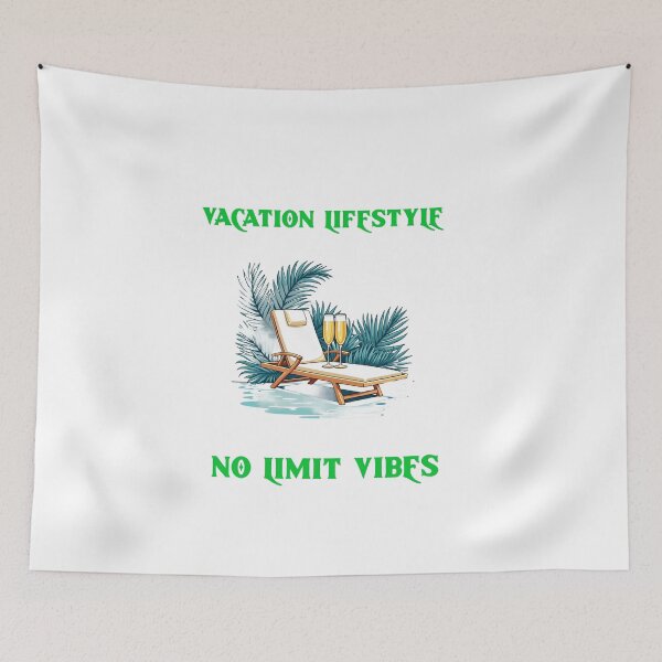 Item preview, Vacation Lifestyle  No Limit Just Vibes  designed and sold by gogettadriptees.