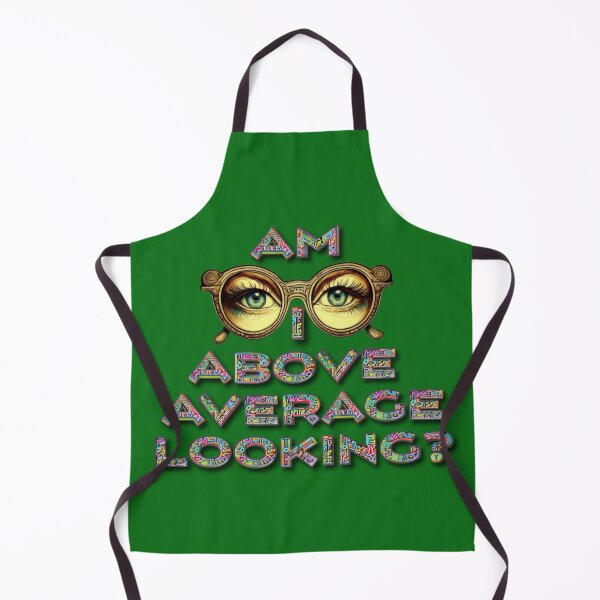 Item preview, AM I ABOVE AVERAGE LOOKING? Motivational tee designed and sold by JumWow.
