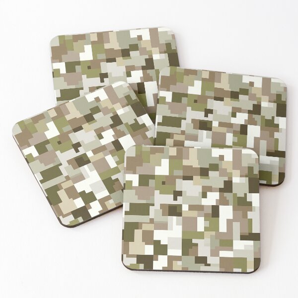 Item preview, Digital Pixelated Camouflage Pattern designed and sold by YourPrettyHome.