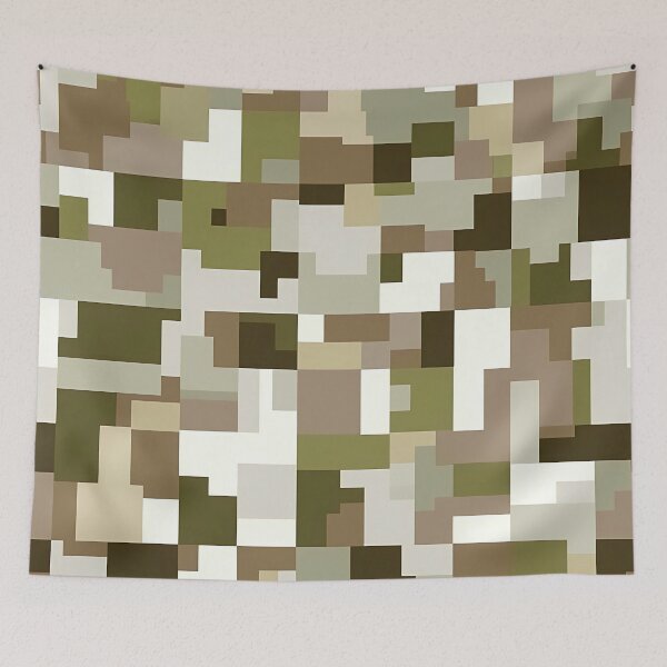 Item preview, Digital Pixelated Camouflage Pattern designed and sold by YourPrettyHome.