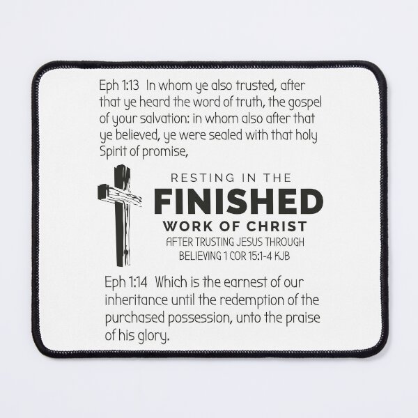 Item preview, Resting In The Finished Work of Christ Ephesians 1 designed and sold by teenugs.