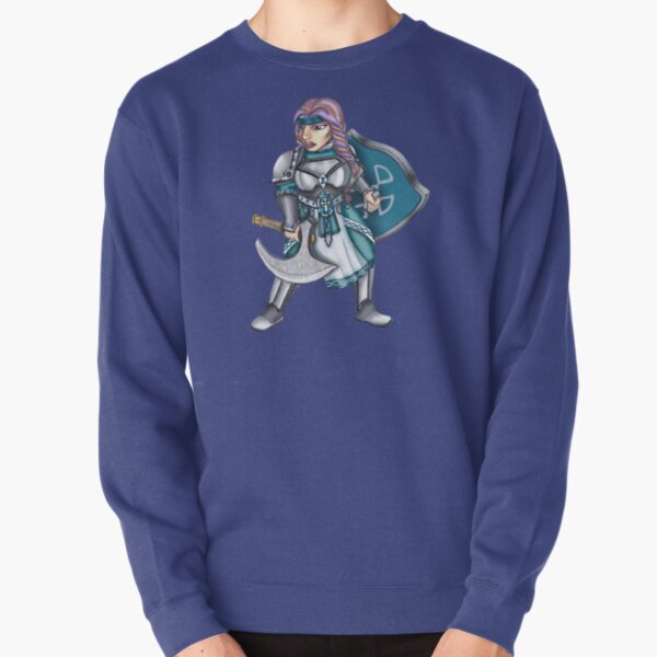 Freja - Dwarf Paladin Pullover Sweatshirt