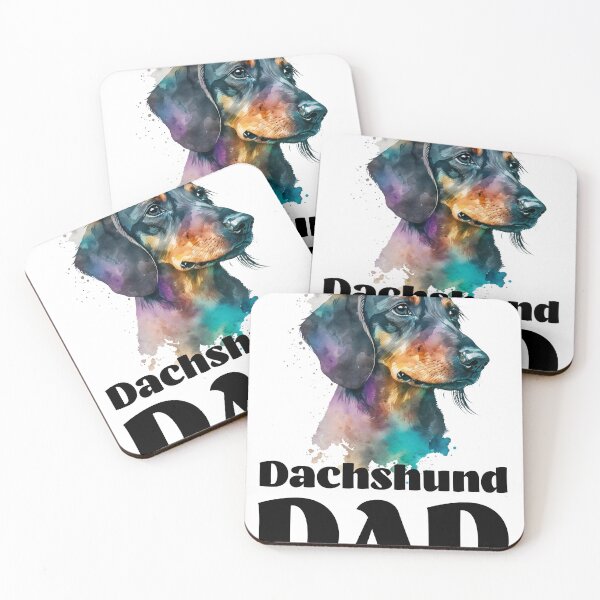 Item preview, Dachshund Dad Colorful Dachshund designed and sold by Epic Splash Graphics.