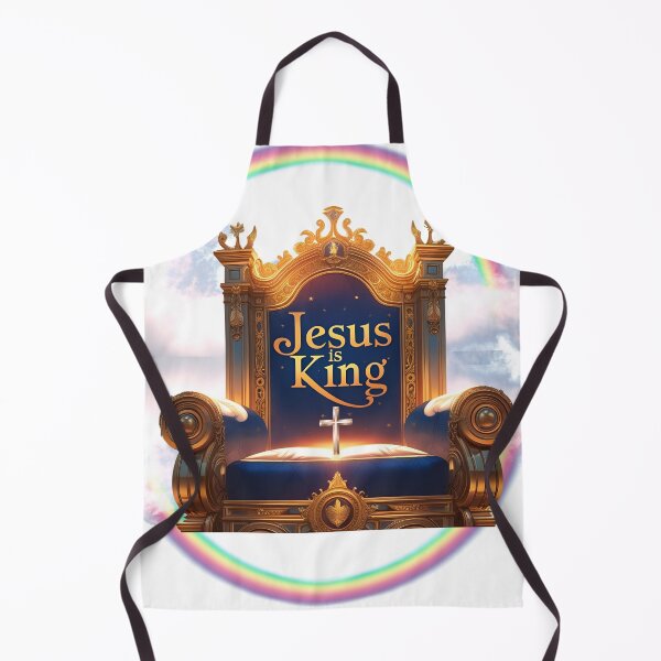 Item preview, Jesus is King – Heavenly Throne Christian Design designed and sold by BlessedHandsDesigns.