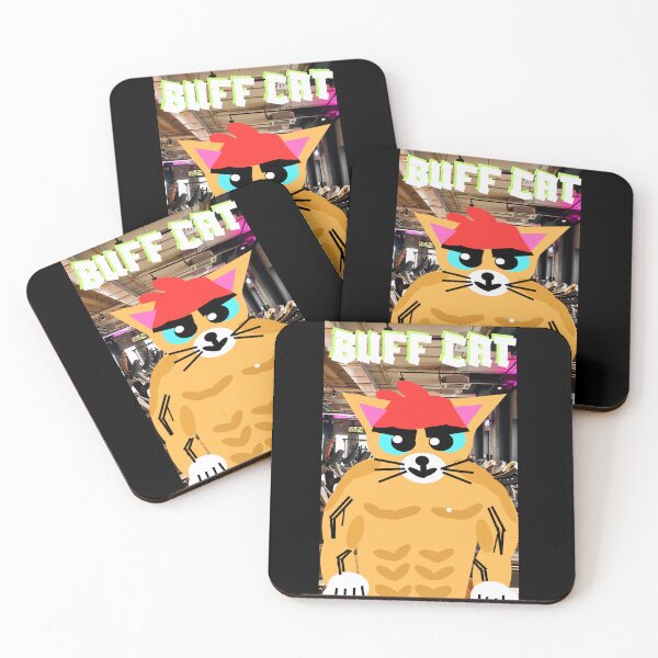 Item preview, BUFF CAT designed and sold by GrindWardrobe.