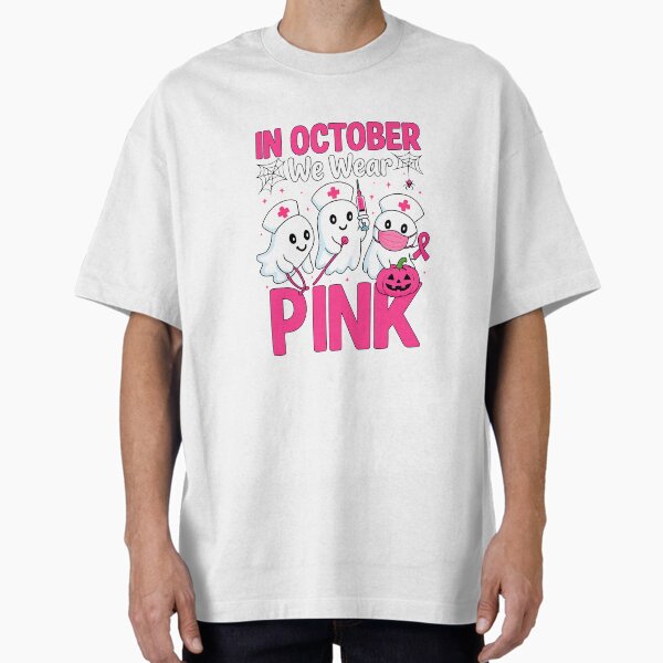 Artikel-Vorschau von Oktober Wir tragen Pink Krankenschwester Brustkrebs Bewusstsein Halloween, designt und verkauft von diyoor.
