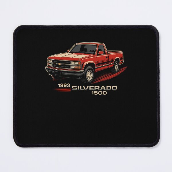 Item preview, Classic 1993 Silverado 1500 Red Pickup Tribute T-Shirt designed and sold by TheArtOfCar.
