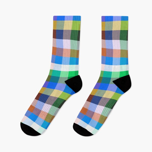 Item preview, Colorful Plaid Gingham Checks Seamless Repeat  designed and sold by Sharon Schwalbe.