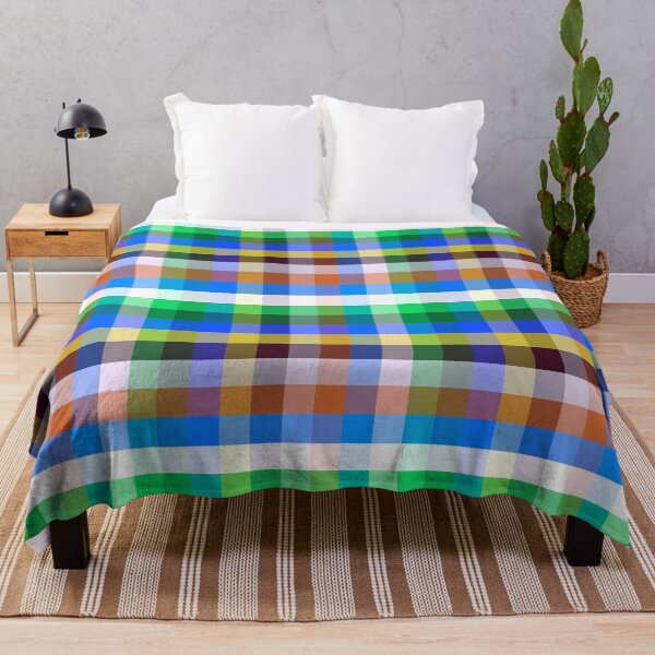 Item preview, Colorful Plaid Gingham Checks Seamless Repeat designed and sold by Sharon Schwalbe.