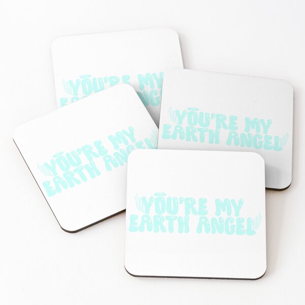 Item preview, you're my earth angel cyan lineart designed and sold by paladinprints.